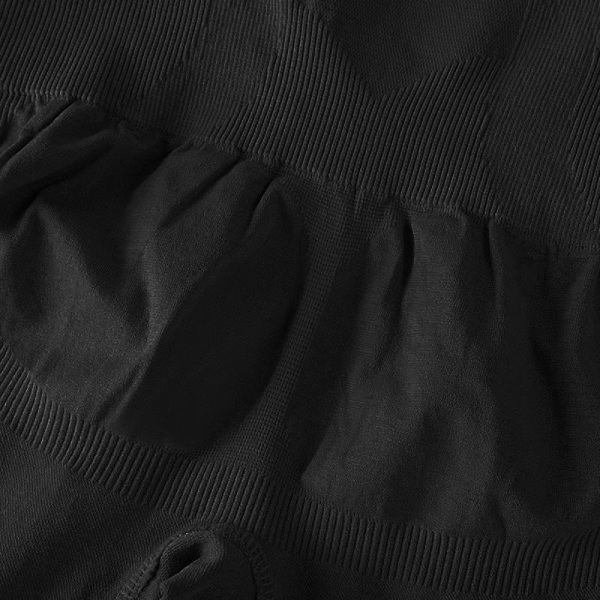 Muotoilevat shortsit, korkea vyötärö - Musta - /X Black XL
