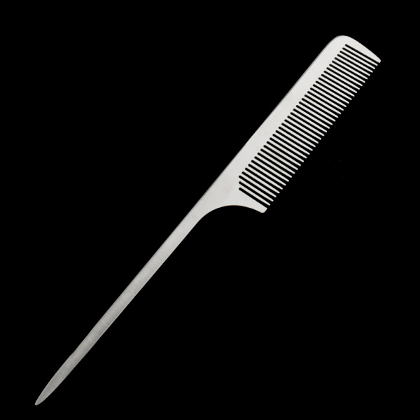 rostfritt stål salong frisör frisör frisör frisör klippa kam hår borste k8
