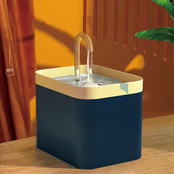 Cat Drinker Water Filter BLÅ EU PLUG 220V EU PLUG 220V blue EU Plug 220V-EU Plug 220V