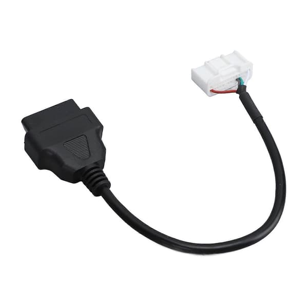 OBD 16-pin til 26-pin adapterkabel høy fleksibilitet stabil overføring erstatning for Tesla Model 3 Y