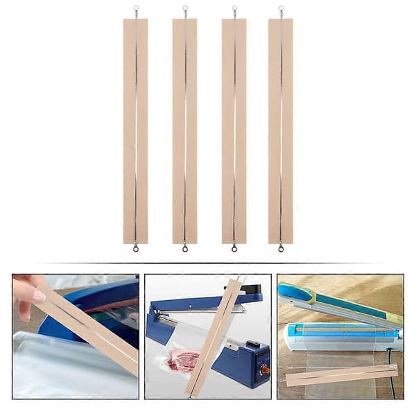 4 stk. forsegler varmeelementer forseglingsmaskine reparationsdele varmeforseglingsstrimler