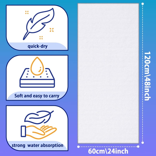 Sublimation Blank Beach Handduk Sublimation Microfiber Handduk Stor