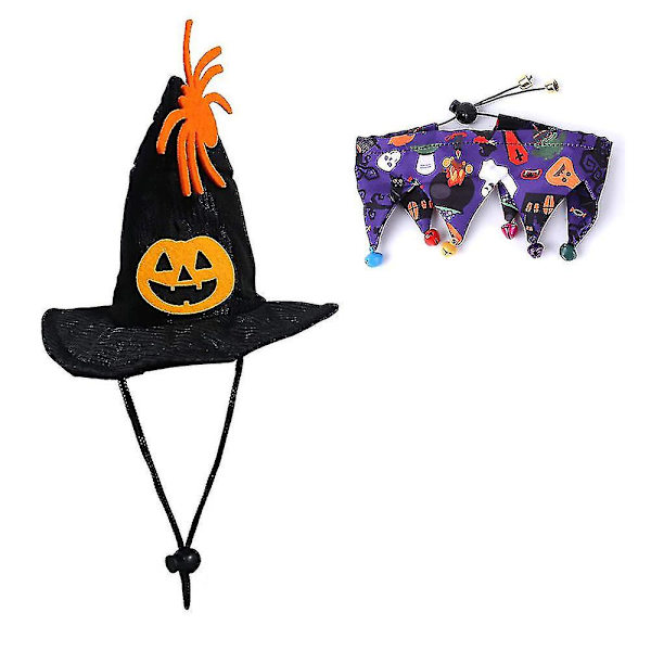 Pet Hat Suit Pet Halloween Kostym Katt