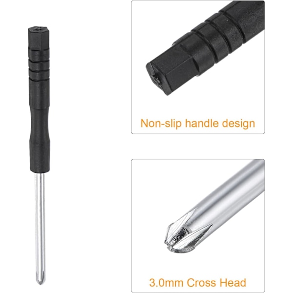 Ruuvari, 3,0 mm ristipää kelloon