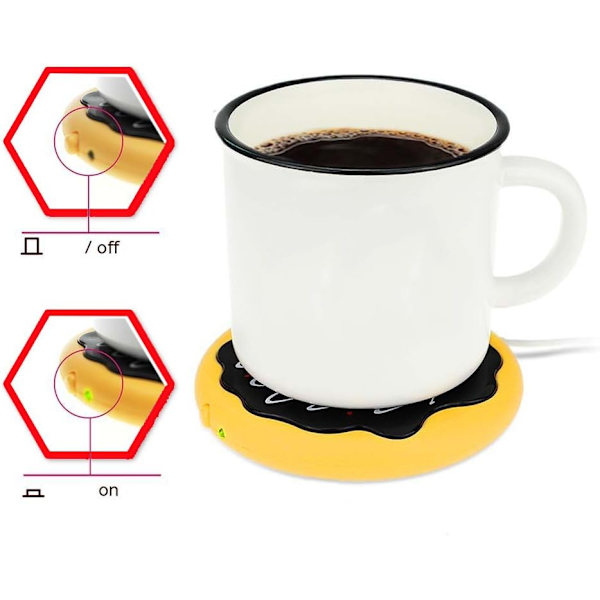 Heta glasögon, donutformad USB koppmatta