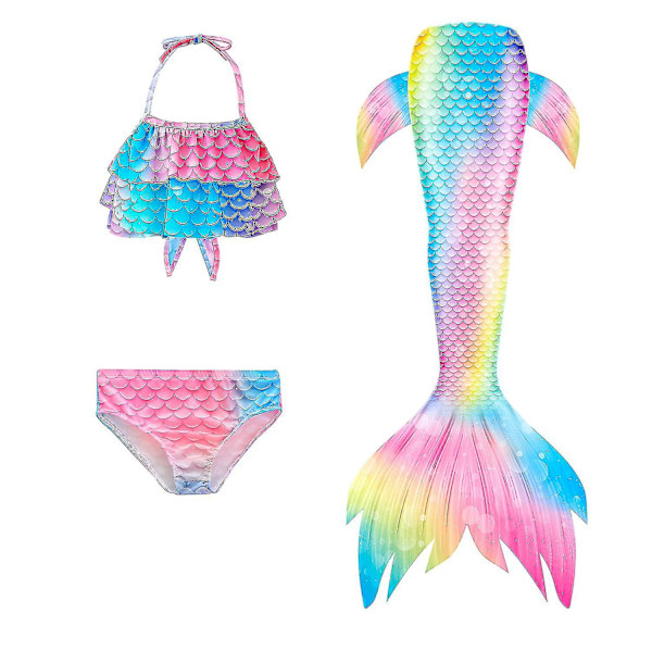 Baddräkt för barn Mermaid Tail Baddräkt 150 GB61