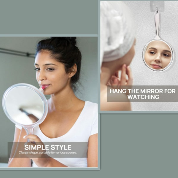 Handspegel Sminkspegel VIT