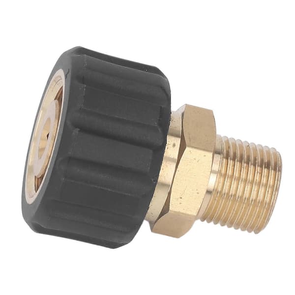 Højtryksrenser Adapter Pistol Slangeforbindelse 5000PSI Reservedele Tilbehør Han G3/8 til Hun M22 15mm