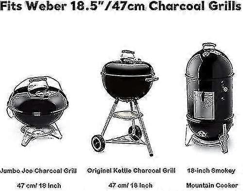 44,5 cm Matlagningsgaller för Weber 47 cm/ 18,5 tums Grillar