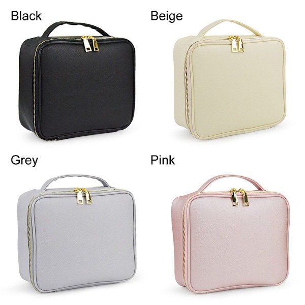PU kosmetiktaske Makeup taske SORT black