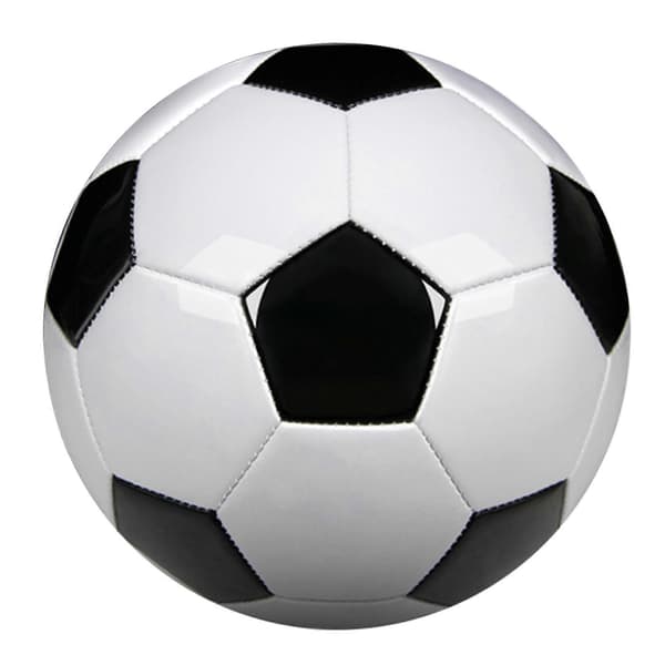 Størrelse 5 Professionelle Træningsfodbolde PU Læder Sort Hvid Fodbold Fodbolde Mål Hold Træningsbolde