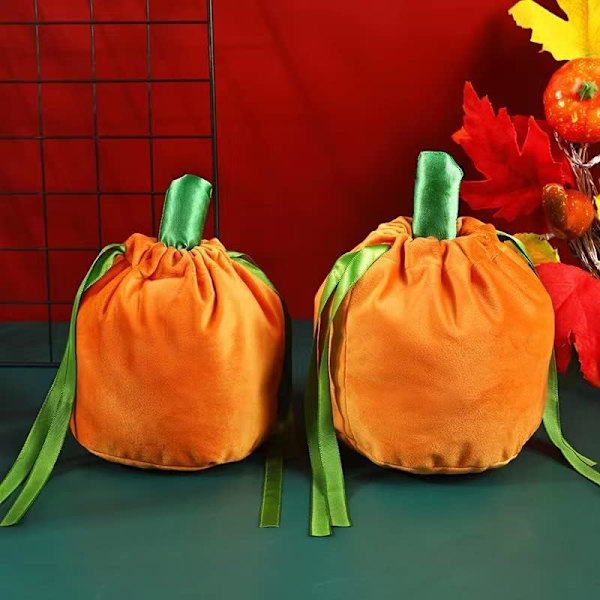 10 st julgodispåsar Återanvändbara XMAS-pumpagodispåsar
