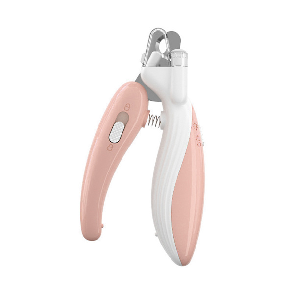 Söta Nagelklippare för husdjur Trimmers Tåklo Nagelsaxar Pink