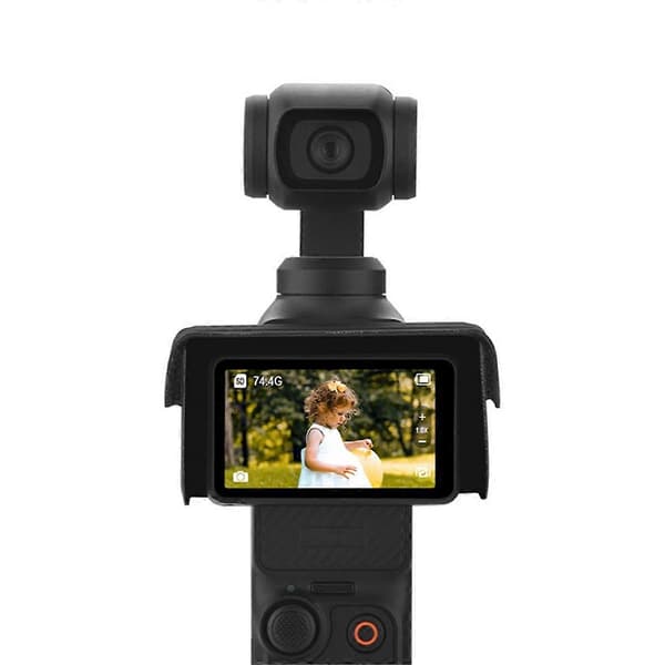 For DJI Osmo Pocket 3 Solblender Linsebeskytterdeksel Solblokkerende Lys Antirefleks Multifunksjonelt Praktisk Tilbehør