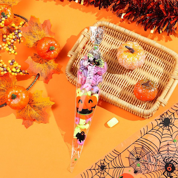100 ST Halloween-godispåsar Godispåse C