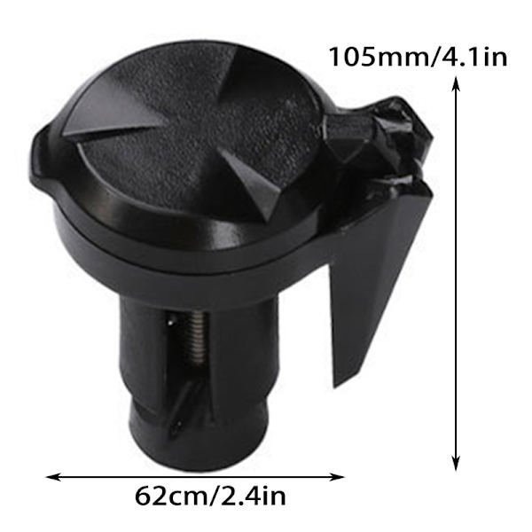 Cykelbackspegel Mini hopfällbart styrfäste Säker backspegel för cykel Cykel Nytt 1pcs
