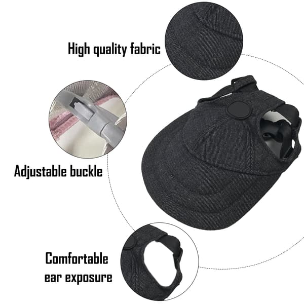 Pet Dog Baseball Cap Sport Cap Hatt Utendørshatt Solbeskyttelse mix style4