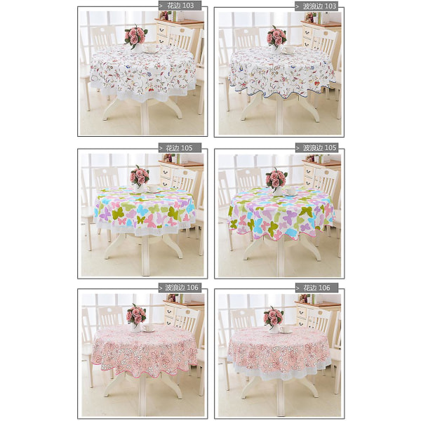 2-pack Dot Dukar Bordsdukar Dot Dukar Festdukar Dot Confetti Bordsdukar (roséguld)