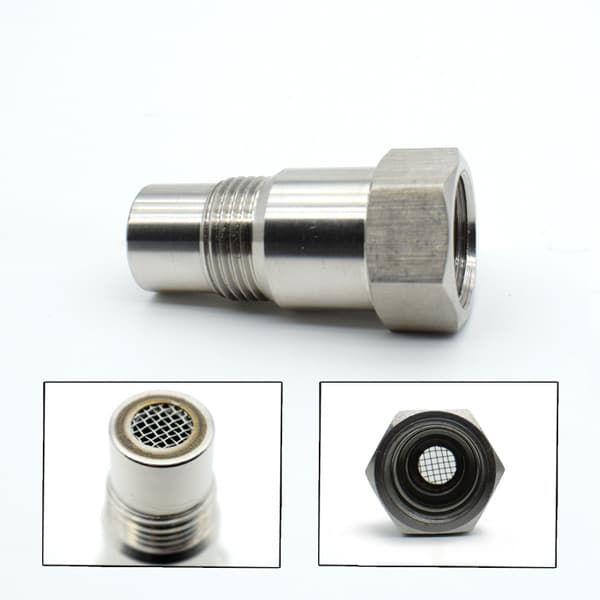 O2 iltsensoradapter Høj kvalitets slidstærk bil CEL Fix Kit Stik Universal Fit M18X1.5 Hul Check Engine Light Eliminator 1 stk