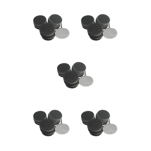 1/2/3/5 Erstatningspuder til elektrisk fodfil Effektiv og 25mm 240Grit 50 pcs 5PCS