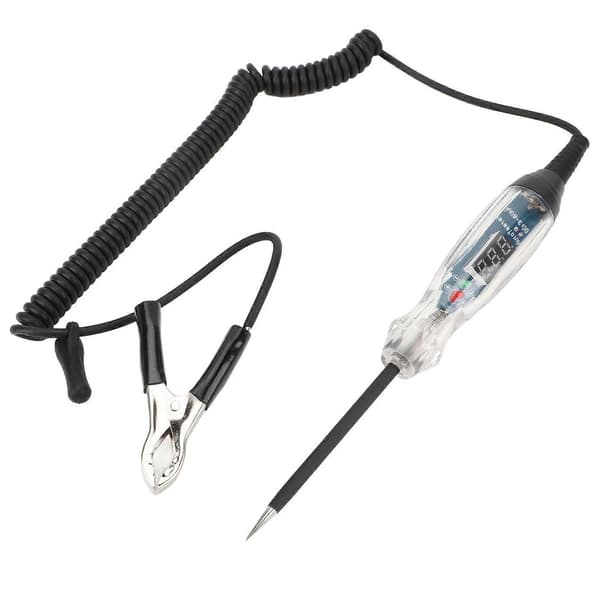 DC Digital LED Krets Tester med Voltmeter 360V Bil Lys Tester Auto Elektrisk Spenning Tester Penn for Hovedlys Baklys Blinklys