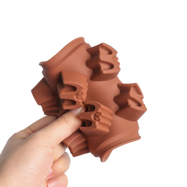 Halloween chokladform Mould DIY dekorativ mould Pumpkin Head Shape
