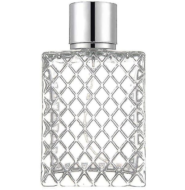 100 ml tomme, gjenfyllbare parfyme, klare glassflasker med forstøver