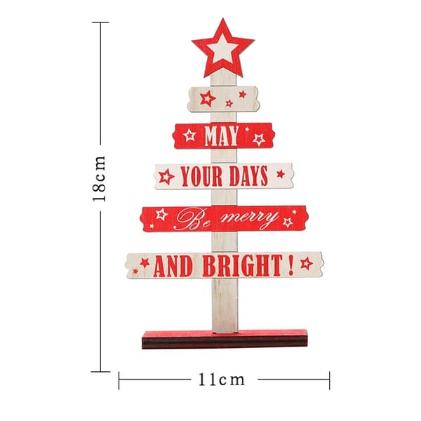 Tree Nest Tre Juletre Bordplate Miniatyrpynt for style2