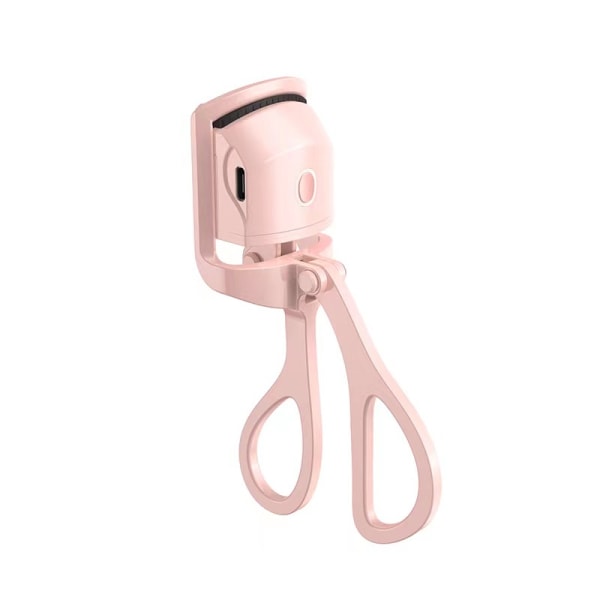 Genopladelig opvarmet øjenvippebukker, bærbar elektrisk opvarmet øjenvippebukker Langvarige krøllede øjenvipper pink