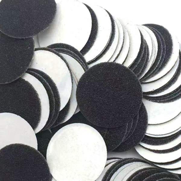 1/2/3/5 Sähköisen jalkaraspin vaihtotyynyt tehokas ja 15mm 150Grit 100 pcs 1 Pc