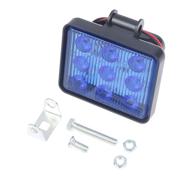 DC 12-80V LED Strobe Varningsljus Truck Beacon Blue