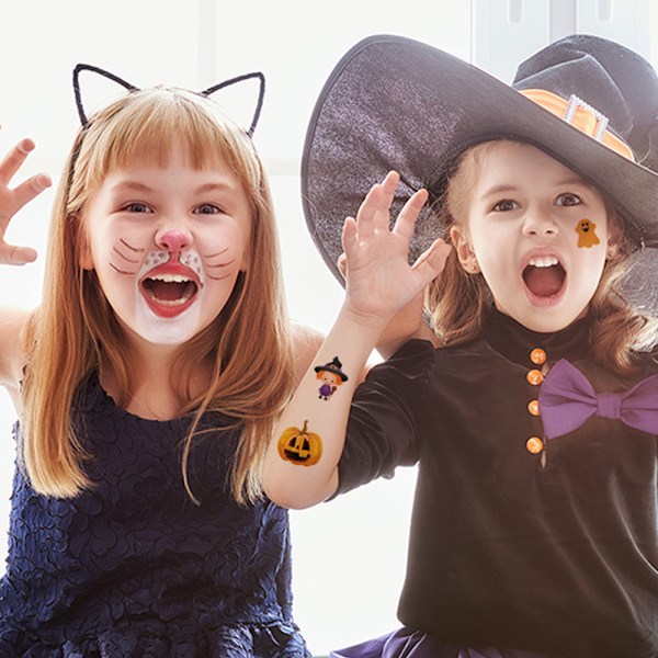 Tatuointi lapsille, Halloween-tatuoinnit, vedenpitävä lapsille style 3