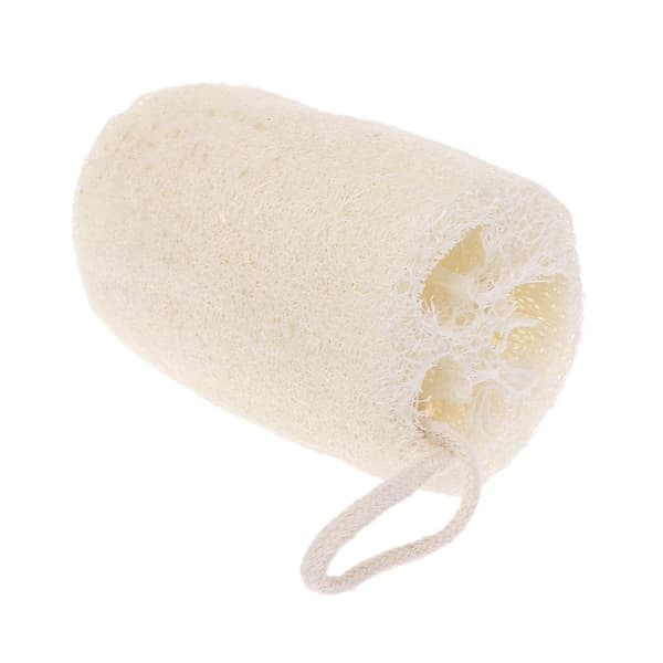 Naturlig Loofah Bad Loofa Luffa Brusebørste Svamp Skrubber Kropsvask