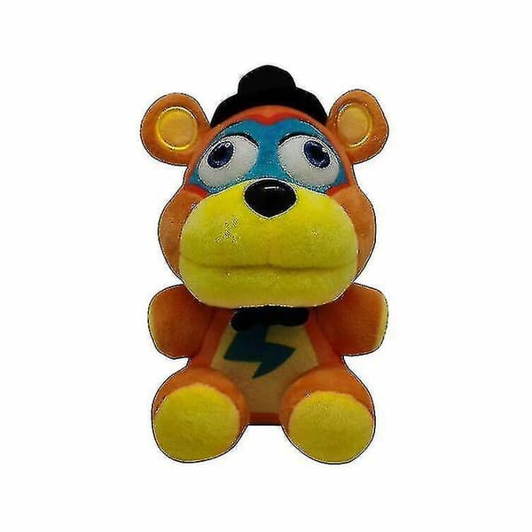 Fnaf Five Nights At Freddy's Security Breach Plyschdocka leksak för barn Present 20cm S Bear
