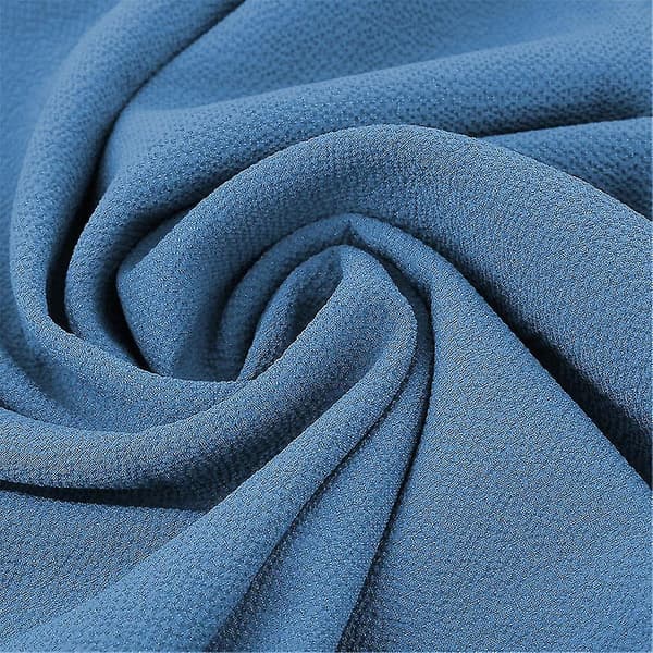 Strækbar dame V-hals ensfarvet chiffon bluse dame langærmet bluseskjorte