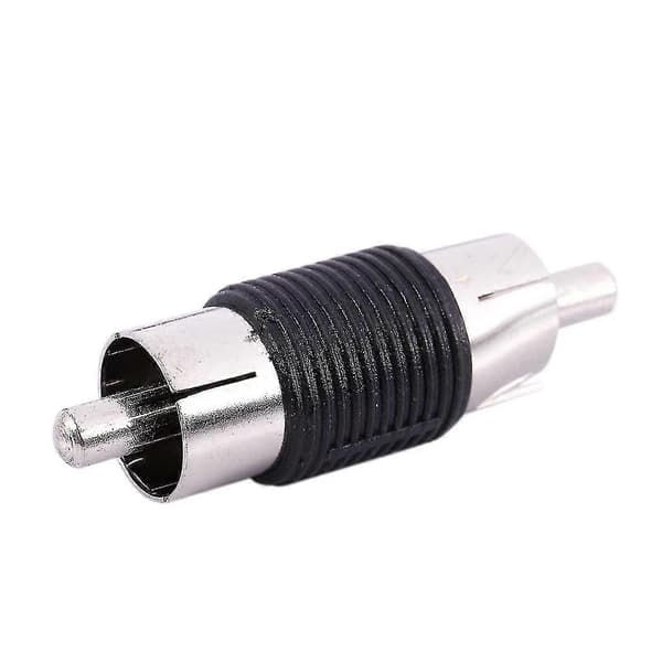 Lige AV RCA Han Til Han Stik Koblinger Adaptere 6 Stk