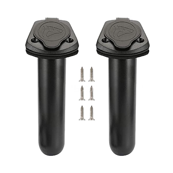 4PC Plast Flush Mount Fiskespö Hållare Packning Kajaker Båt