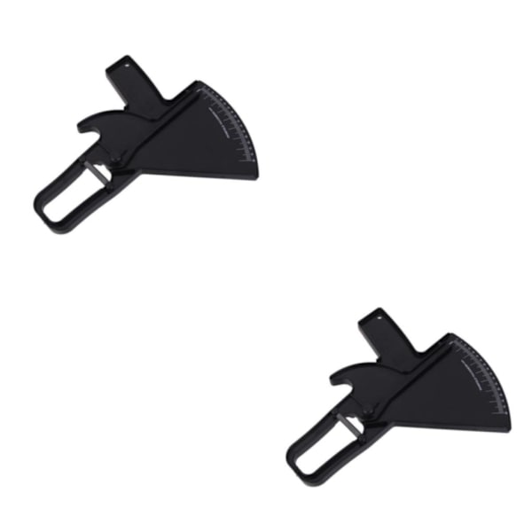 1/2/3 Rasvanpoltto-opas Ihopoimupihtimittari Laiha kunto Black 2Set