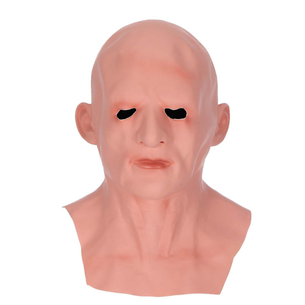 Halloween Skräck Rolig Latex Hel Huvudbonad Rolig Skräck Mask Leksaker B