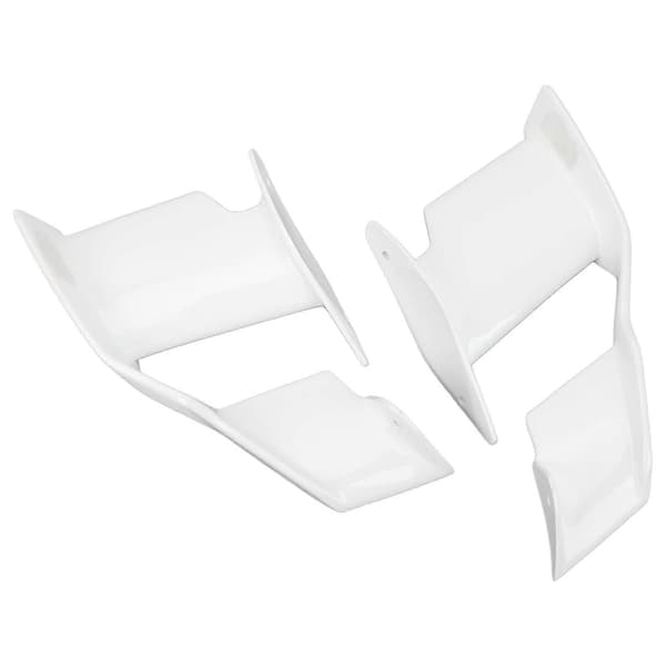 Motorcykler Kåbe Side Winglet Øget Stabilitet Reducer Vibration Aerodynamisk Hvid til S1000R M1000R 2021 til 2023