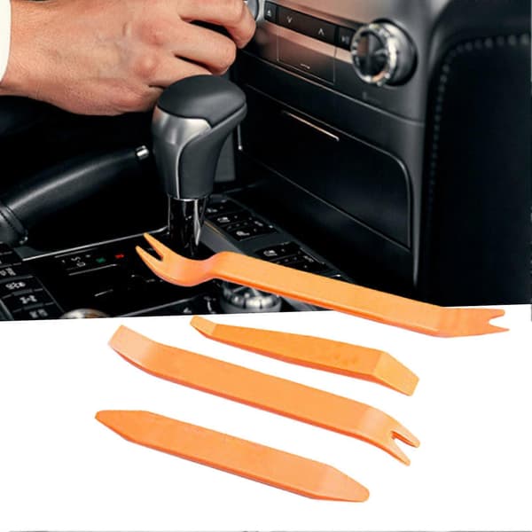 4 stk/sett bil dashbord trim panel fjerneverktøy effektivt solid bærbart universelt biltilbehør for bil