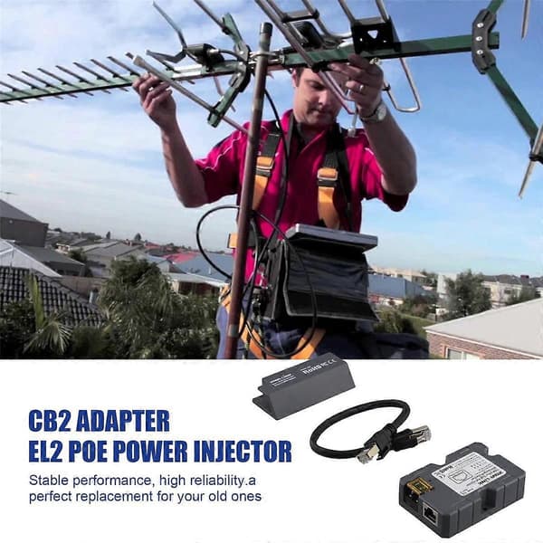 Ny CB2 antenneadapter til V2 DISHY kabeladapter til RJ45 til 12V 24V konverteringskabel og forbindelse