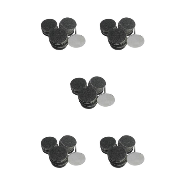 1/2/3/5 Erstatningspuder til elektrisk fodfil Effektiv og 35mm 80Grit 50 pcs 5PCS