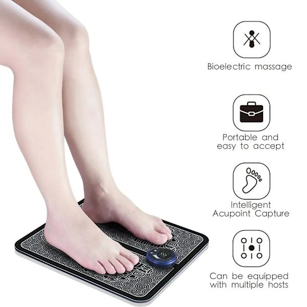 Ems Ben USB Foot Massager Trådlös fjärrkontroll
