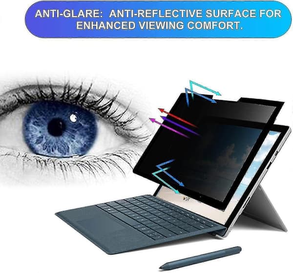 Tietosuojanäytönsuoja Microsoft Surface Pro X/8 (2021) & Pro 9 (2022) -laitteille, täysin irrotettava