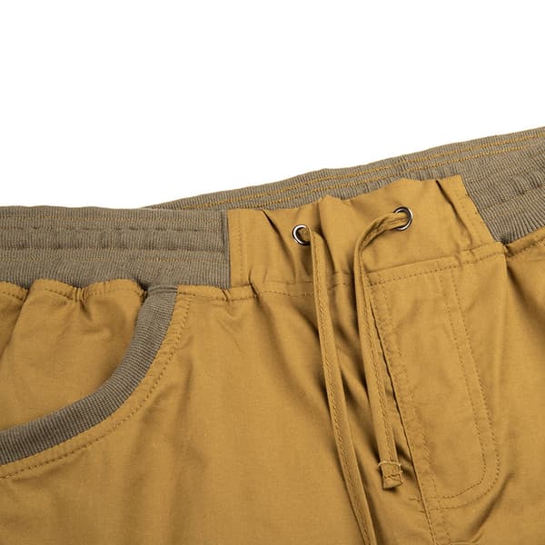 Dame rette ben Cargo Pant ensfargede bukser Light Ginger Yellow S