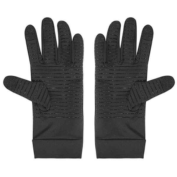 Touchscreen-handsker af kobberfiber til at holde varme mænd og kvinders udendørs sport, fitness, cykling, skridsikre handsker XL xl