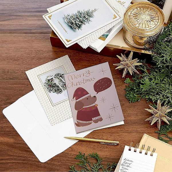 Christmas Boxed Gratulation Card Multi-pack Setvinter Cards Christmas Card