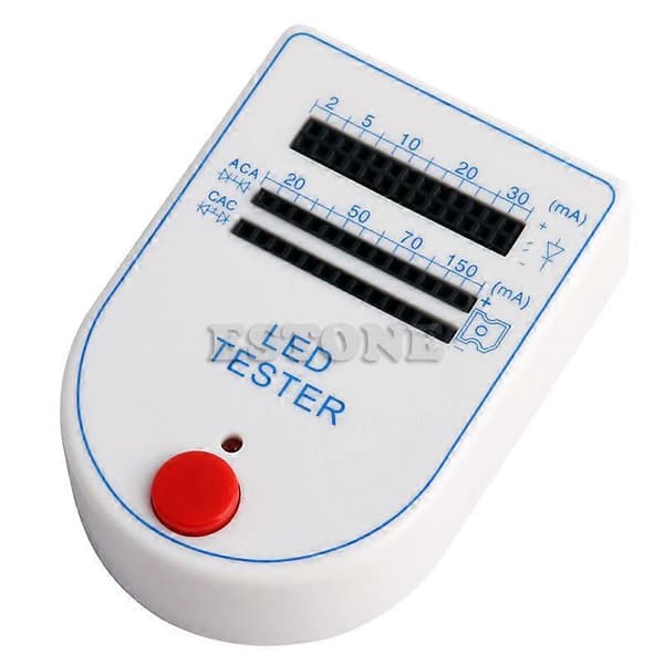 Bærbar LED-tester Testboks Mini Lysdiode Pære Lampe 2~150mA