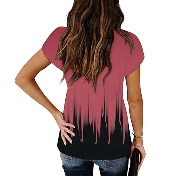 Damsydde sommertopper V-hals genser 8# 2XL